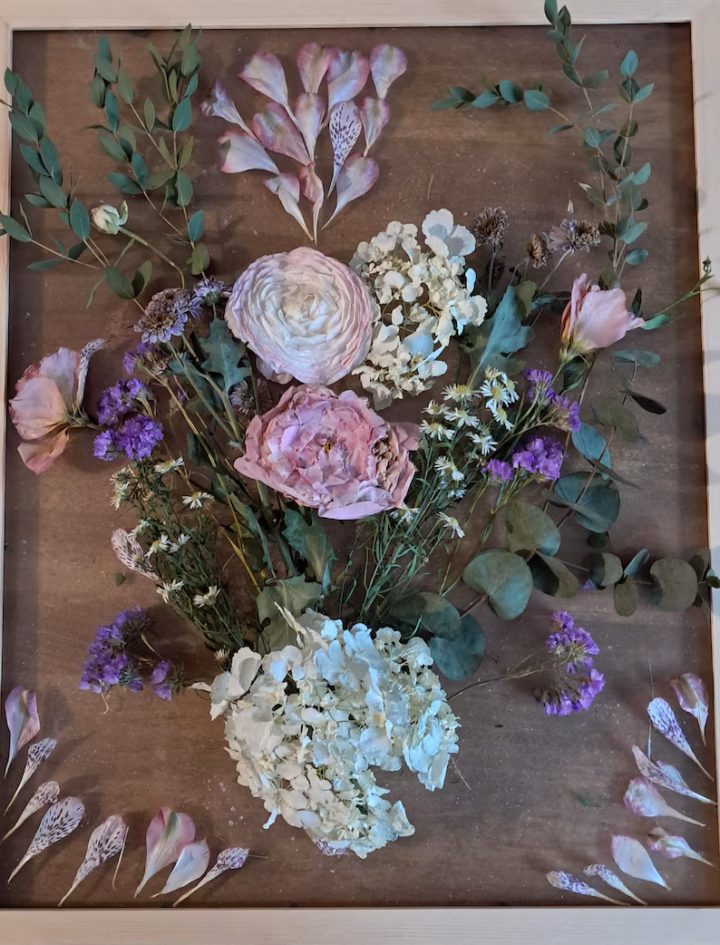 Encadrement de bouquet